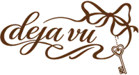 a brown logo with a bow and a key